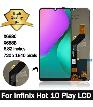 Infinix Hot 10 Play 11 Play Replacement LCD Touch Screen Display Digitizer