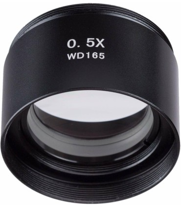 SM05 0.5X Barlow Lens For Microscopes (48mm) compatible Amscope