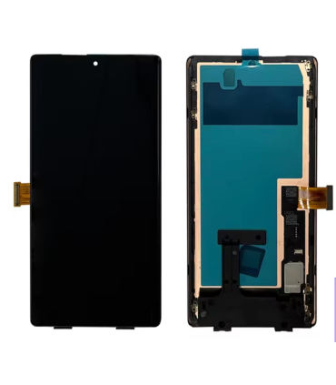 Google Pixel 6 pro OLED LCD Display Screen lens Touch Digitizer with Frame Bezel