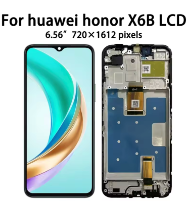 Honor X6b JDY-LX1, JDY-LX2 Replacement LCD Display Touch Screen FRAME Digitizer