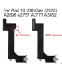 Grey Charging Connector Flex Cable for Apple iPad 2022 10th Gen 4G version