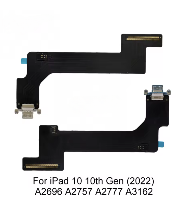 Blue Charging Connector Flex Cable for Apple iPad 2022 10th Gen 4G version