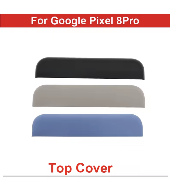 Blue Google Pixel 8 Pro Top Back Battery Panel Cover Premium Quality