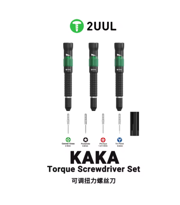 2UUL SD20 KAKA Torque Screwdriver Set Magnetic Bit for electronics