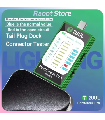 2UUL PW31 PortCheck Pro Type-C 8Pin Interface Automatic Port Detector Tail