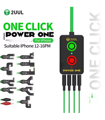 2UUL PW09 POWER ONE Click Power on Cable for IPhone 12 13 14 15 16 Series