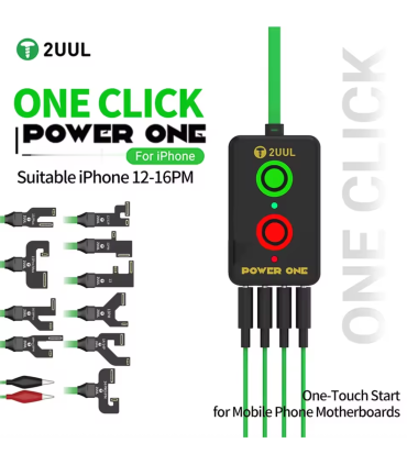 2UUL PW09 POWER ONE Click Power on Cable for IPhone 12 13 14 15 16 Series