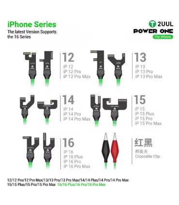 2UUL PW09 POWER ONE Click Power on Cable for IPhone 12 13 14 15 16 Series