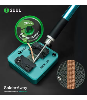 2UUL Solder Away Desoldering Wick wire 2.0mm width for PCB IC BGA CPU Phone