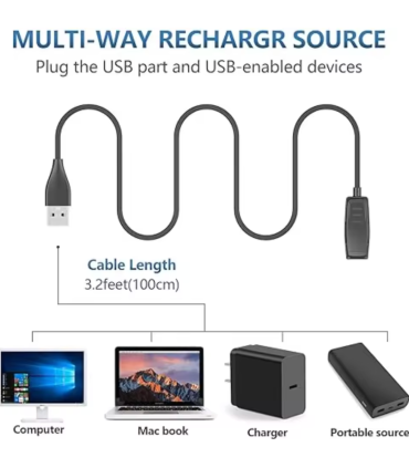 Garmin Forerunner 35 30 230 235 630 USB  Cable Power Charger Charging Data