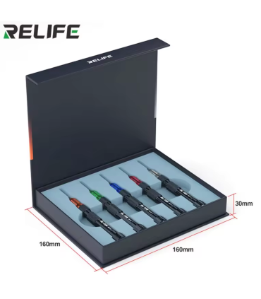 RELIFE RL-726A 3D Torque Precision 5 Piece Screwdriver Set Phone Repair Tool