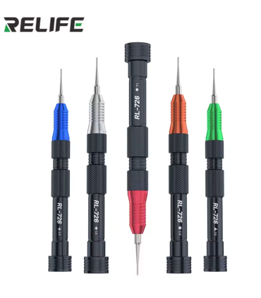 RELIFE RL-726A 3D Torque Precision 5 Piece Screwdriver Set Phone Repair Tool