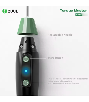 2UUL DA51 OCA Screen Glue remove Remover Torque Master Tablet Phone Repair clean