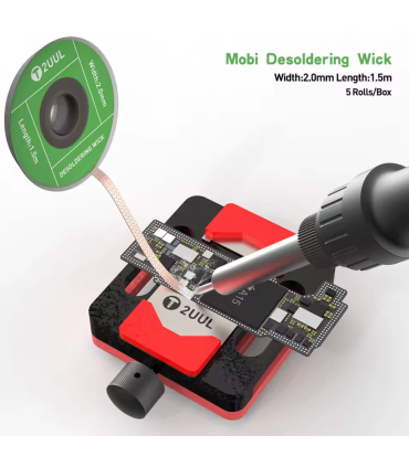 2UUL DW01 Mobi Desoldering Wick wire 2.0mm width for PCB IC BGA CPU Phone