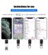 USB 3.0 Female Connector for iPad Max Pro Plus iPhone OTG Adapter IOS 8 Pin -UK