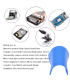 2 PCS SILICONE Blue Thermal Pad 100 x 100 x 0.5 mm thick 6 W/mK Heat Sink
