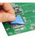 2 PCS SILICONE Blue Thermal Pad 100 x 100 x 2.0 mm thick 6 W/mK Heat Sink