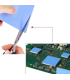 2 PCS SILICONE Blue Thermal Pad 100 x 100 x 3.0 mm thick 6 W/mK Heat Sink