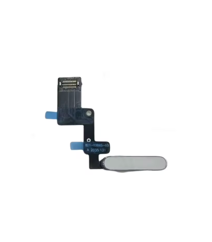For Apple iPad 10th 2022 10.9 gen White Home Power Button Fingerprint Flex Cable