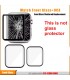 For Apple Watch iwatch replacement Front Glass Lens With OCA Series 10 S10 42mm