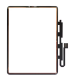 For Apple IPad Pro 12.9 3rd 4th gen Outer Glass touchpad touch digitiser Panel with OCA