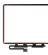 For Apple IPad Pro 12.9 3rd 4th gen Outer Glass touchpad touch digitiser Panel with OCA