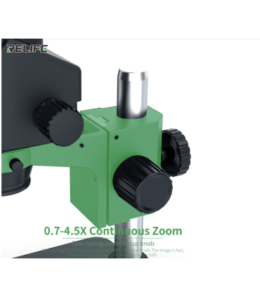 RELIFE RL-M3T-B1 Trinocular Stereo Microscope 7X-45X Zoom