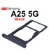 For Samsung Galaxy A25 5G BLACK Replacement Dual Sim Card Tray Holder