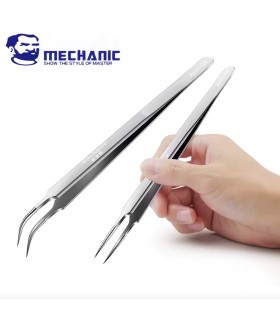 MECHANIC AAA-14 Straight Head ESD Stainless Steel Ultra Precision Tweezer Tool