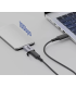 Micro USB-B 3.0 to USB-C Portable Convertor High-speed Hard Drive Cable