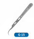 MECHANIC G-15 Curved Super Hard Anti-magnetic Tweezers for Repair PCB boards