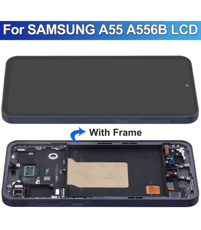TFT LCD For Samsung Galaxy A55/A556 Display Touch Screen Digitizer With Frame