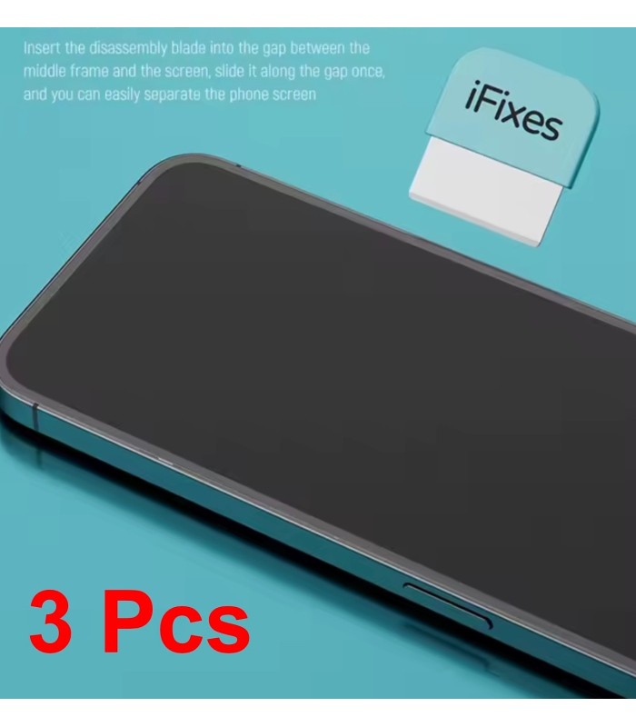 3 pcs fixes SCREEN DISASSEMBLY Opening PRY PHONE REPAIR TOOL IPHONE SAMSUNG