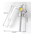 5-10CC Solder Paste flux Booster plunger pusher presser
