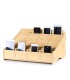 60 Mobile Phone Storage Box Compartment Holder Shop Store Display Ply wood
