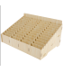 60 Mobile Phone Storage Box Compartment Holder Shop Store Display Ply wood