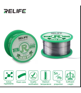 RELIFE Solder Wire 0.3 mm Sn35/Pb65 Tin 35g Melt Rosin Soldering core wire