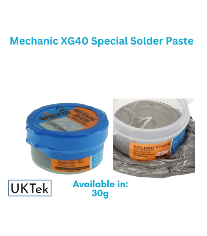 MECHANIC XG-XG40 Solder Soldering Paste SMD BGA SMT Stencil 183 degrees 30g