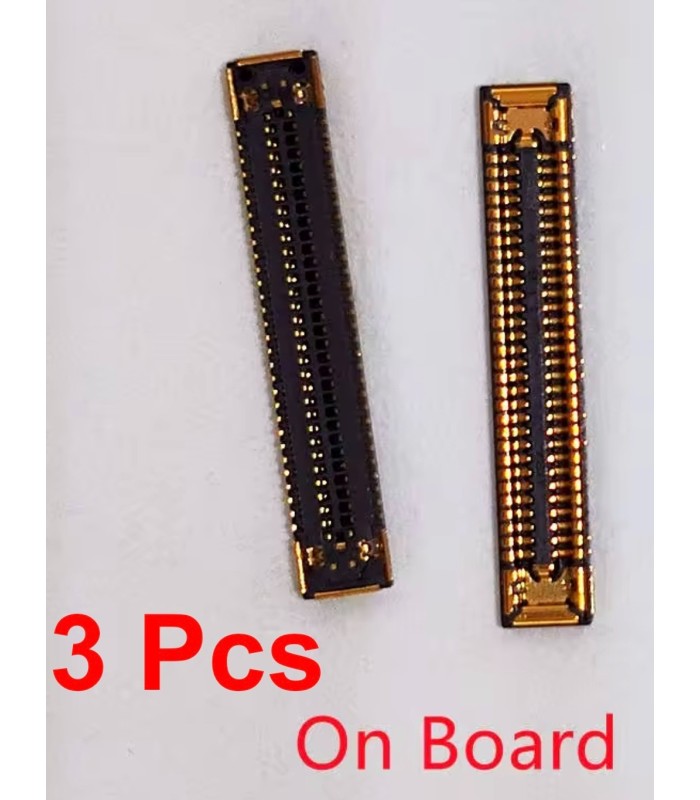 3 pcs Samsung S21  S21+  plus S21 Ultra 56 Pin Main LCD Display FPC Connector