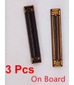 3 pcs Samsung S21  S21+  plus S21 Ultra 56 Pin Main LCD Display FPC Connector