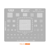 Apple Macbook Reballing Reball Stencil Steel Mesh CPU SSD motherboard 13 in 1