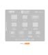 Apple Macbook Reballing Reball Stencil Steel Mesh CPU SSD motherboard 13 in 1