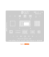 Apple Macbook Reballing Reball Stencil Steel Mesh CPU SSD motherboard 13 in 1