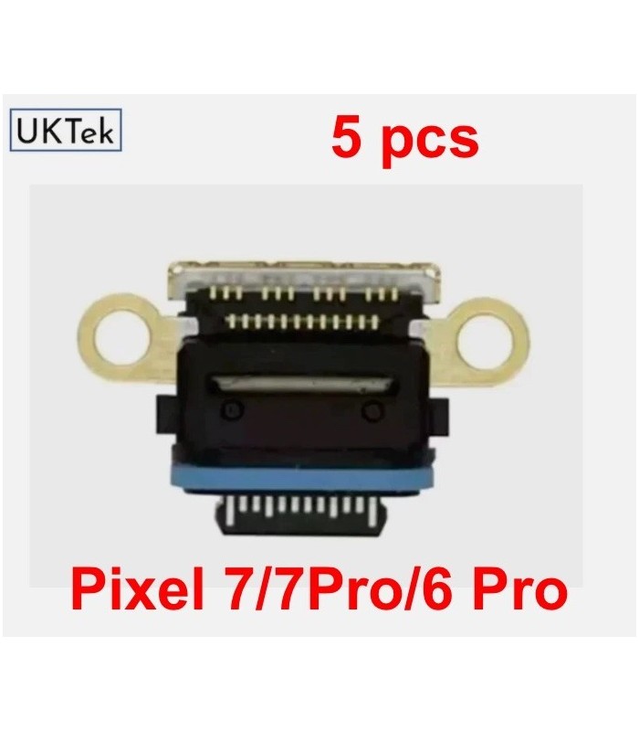 5 pcs Google Pixel 7 6 pro 6pro 7 Pro 7pro Charging Port Socket Part Jack Block