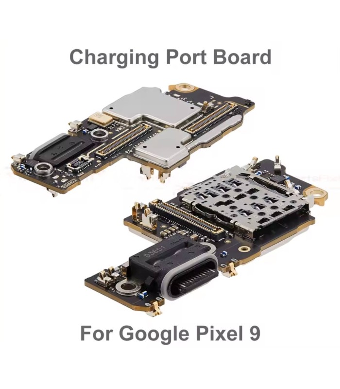 Google Pixel 9 USB Charging Port Dock Flex Board PCB sim reader G651-10031-05