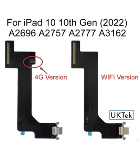 iPad 10th Generation A2696 A2757 Charging Port Connector Flex Cable-WiFi version