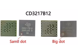 CD3217B12 small dot big dot difference