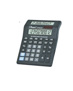 KENKO 12-Digit ct-8122-120 Power Battery/SolarDisplay Double Screen work Office